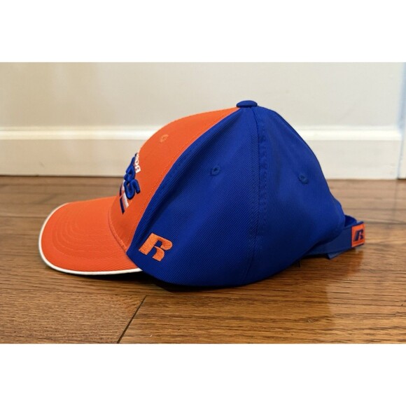 Florida Gators Hat Cap Mens Strap Back Blue Orange Adjustable Embroidered Russel - Picture 2 of 4